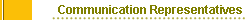 Communication Representatives